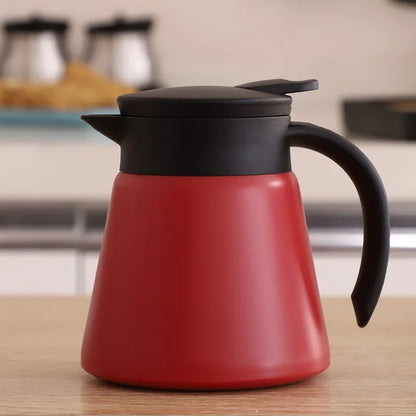ThermoBrew Isolierkanne | Roestvrij staal 304 | Dubbelwandig & Vakuumisolerend | 6u Warm / 12u Koud | 0,5 L