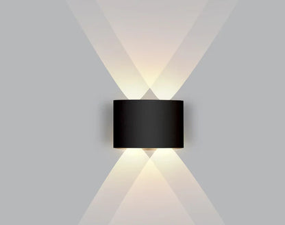 Innen-LED-Wandleuchte mit Auf-Ab-Licht – Warmweiß