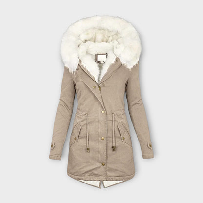Ivara - Waterproof Winter Jacket with Faux Fur Lining