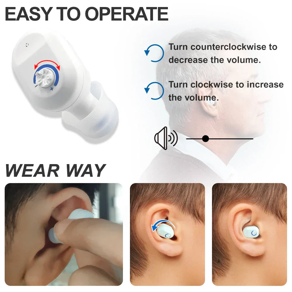 Mini In-Ear Hoortoestellen – ClearMini 2025