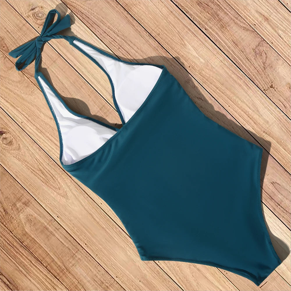 Elegant Badeshorts til Kvinder med Halterneck