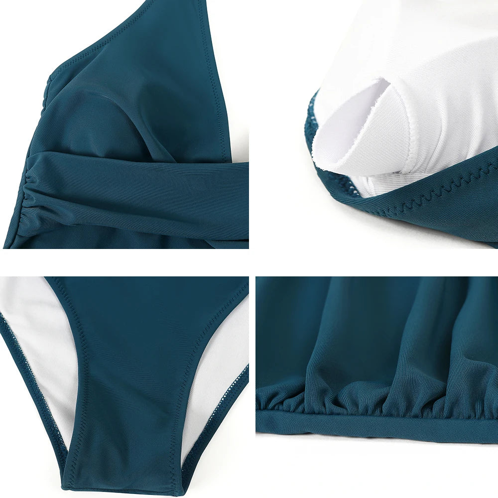 Elegant Badeshorts til Kvinder med Halterneck