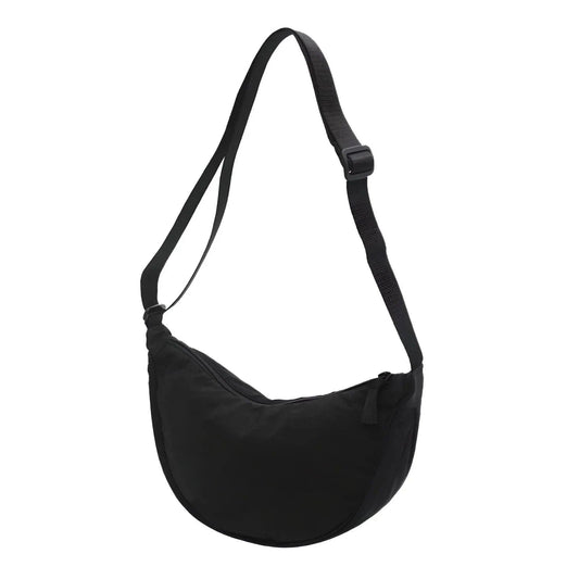 Nival - Half Moon Adjustable Strap Crossbody Bag