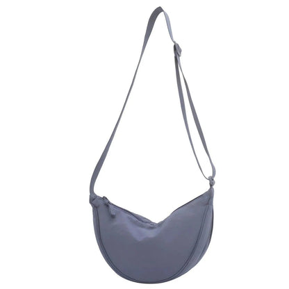 Nival - Half Moon Adjustable Strap Crossbody Bag