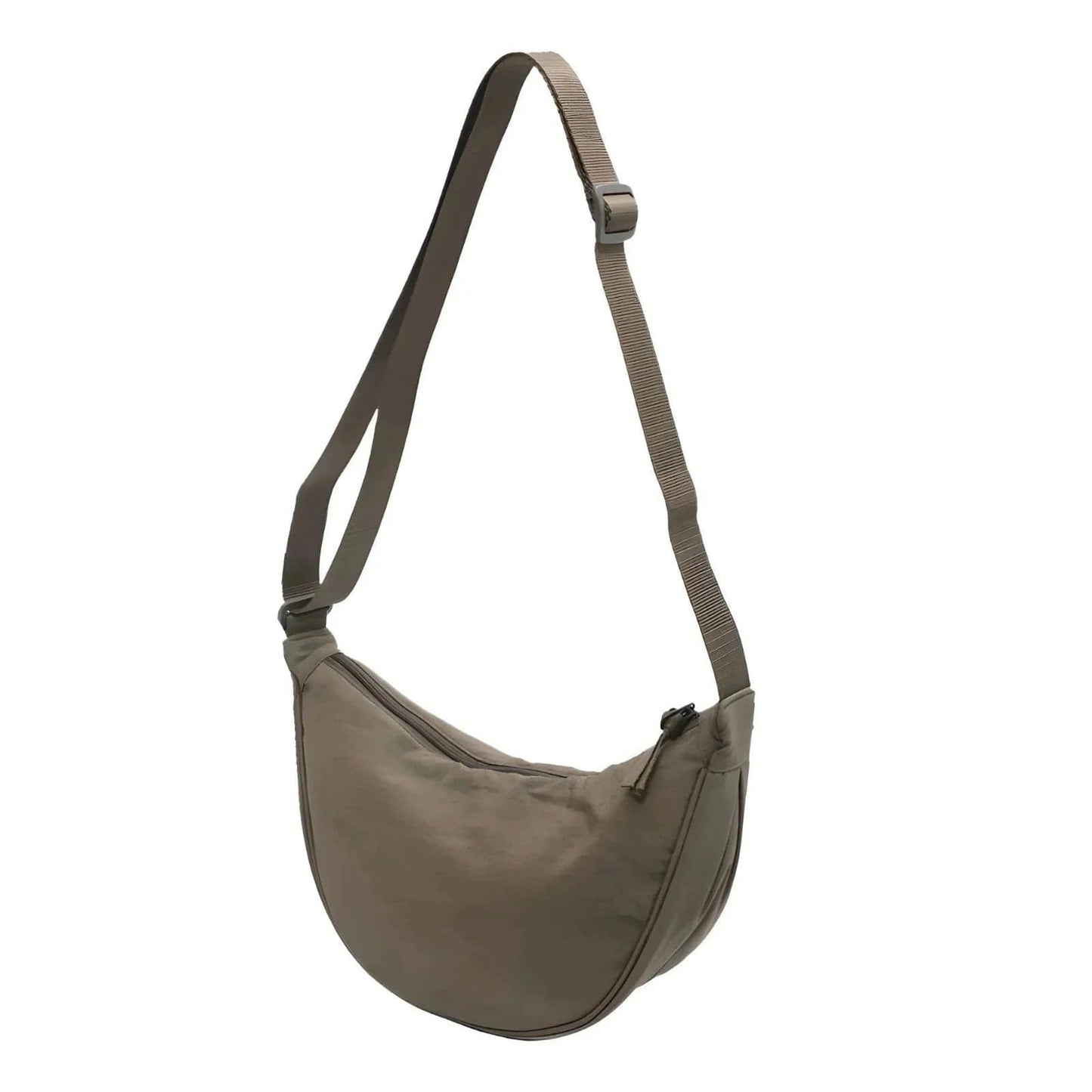 Nival - Half Moon Adjustable Strap Crossbody Bag
