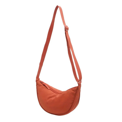 Nival - Half Moon Adjustable Strap Crossbody Bag