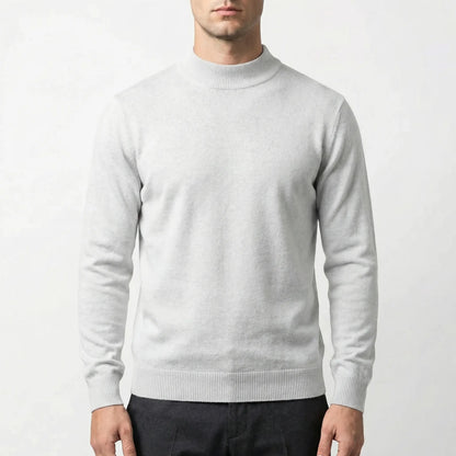 Halveron - Half Neck Knitted Pullover  Casual Everyday Wear