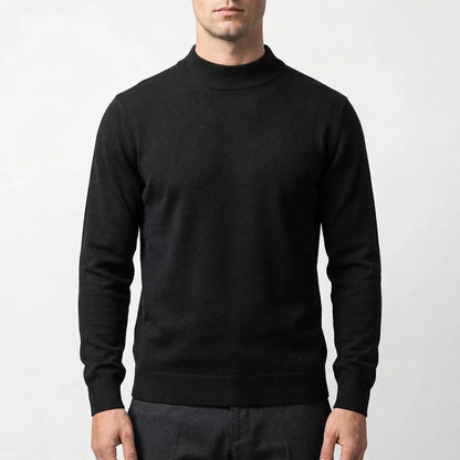 Halveron - Half Neck Knitted Pullover  Casual Everyday Wear