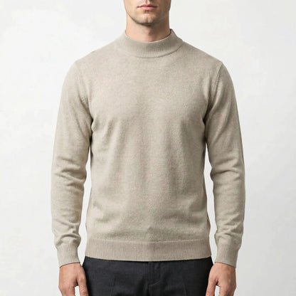Halveron - Half Neck Knitted Pullover  Casual Everyday Wear