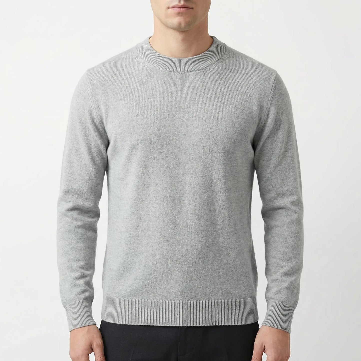 Halveron - Half Neck Knitted Pullover  Casual Everyday Wear