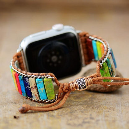 Handgefertigtes Wickelarmband - ChakraBand 