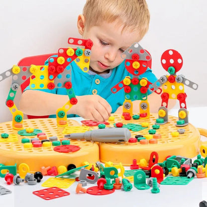 NuzzleBee HandyBox™ Montessori Bouwkoffer – Creatief & Educatief Bouwplezier
