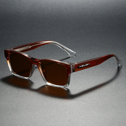 Męskie Okulary Przeciwsłoneczne Flat Top | Przyciemniane