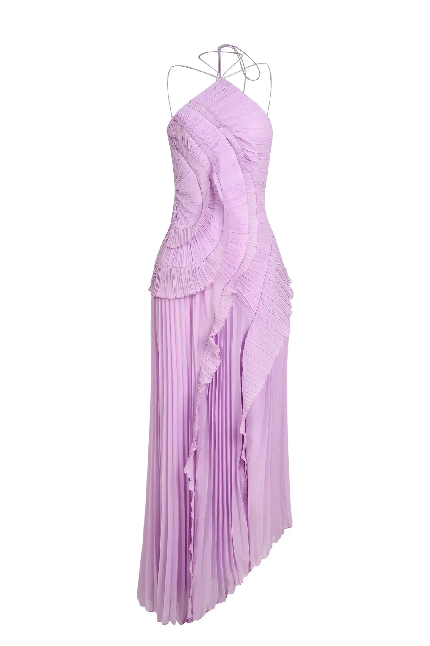 Vivian I Vestido volantes