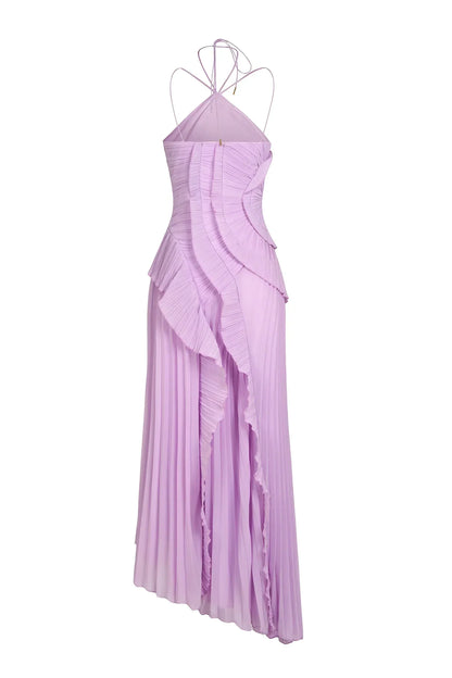 Vivian I Vestido volantes