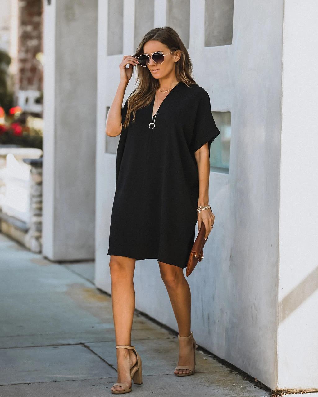 LowriDress I Jurk Met V-hals Voor Dames