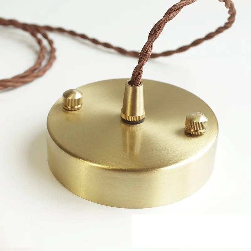 Virelian - Nordic Glas Hanglamp Met Koper