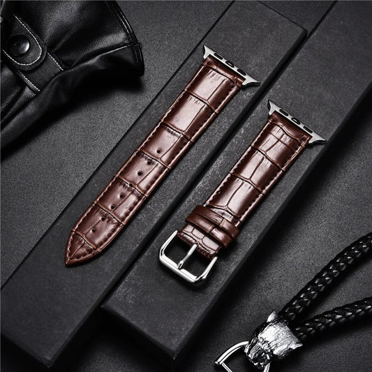 Crocolassi Band Collection for Apple Watch Series 1, 2, 3, 4, 5, 6, 7, 8, SE, Ultra 1 & 2 - Designed by JesseVance Milan