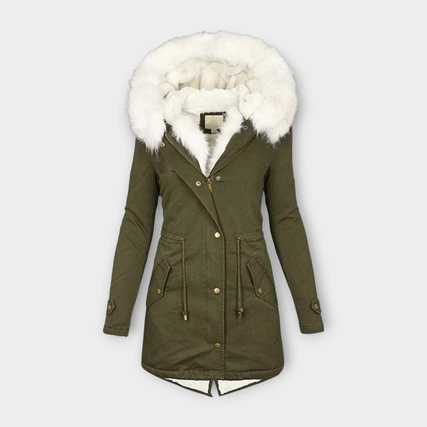 Ivara - Waterproof Winter Jacket with Faux Fur Lining