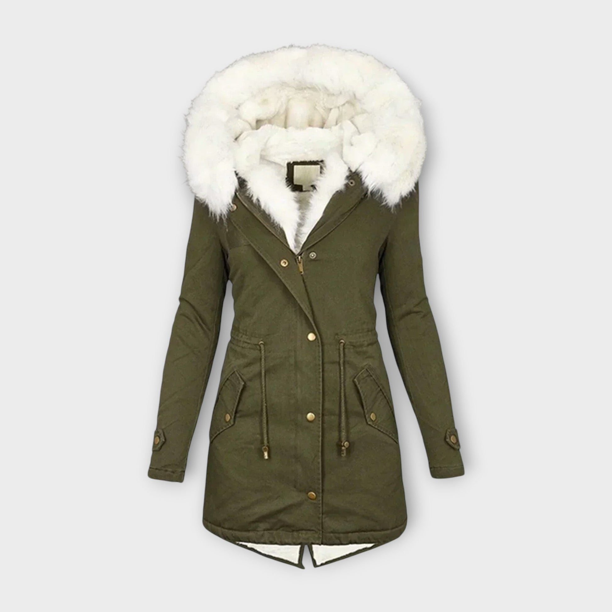 Ivara - Waterproof Winter Jacket with Faux Fur Lining