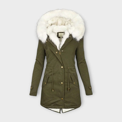 Ivara - Waterproof Winter Jacket with Faux Fur Lining