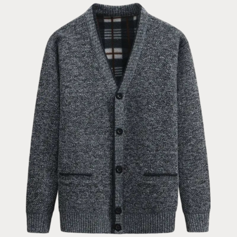 Claus | V-Ausschnitt Strickjacke für Herren