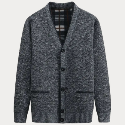 Claus | V-Ausschnitt Strickjacke für Herren