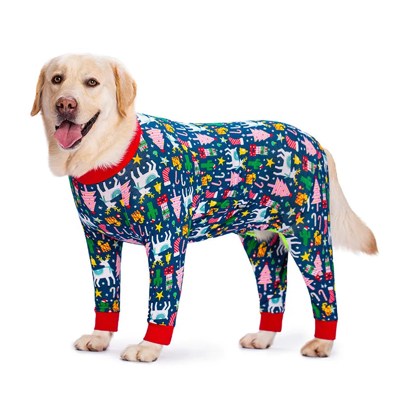 Ultra-Soft Jumpsuit - Full Belly Coverage for Medium to Large Dogs