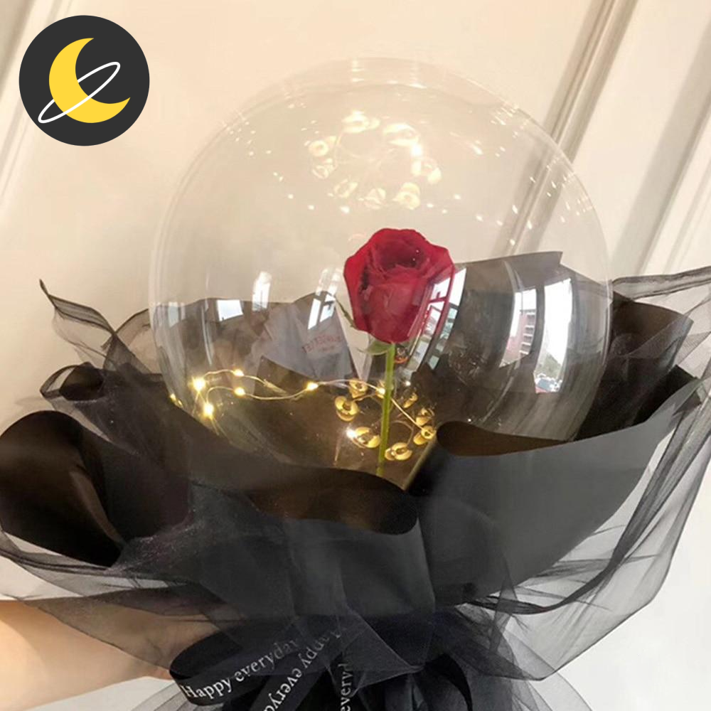 Nightly Wish Rose Balloon