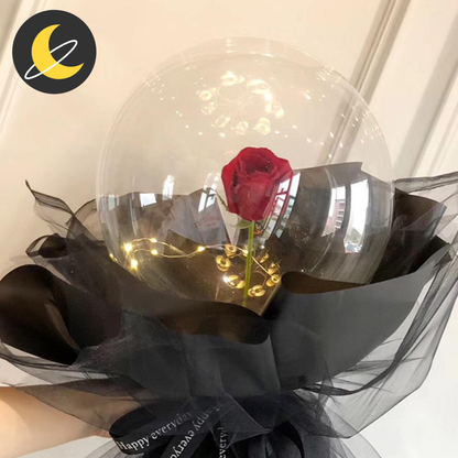 Nightly Wish Rose Balloon