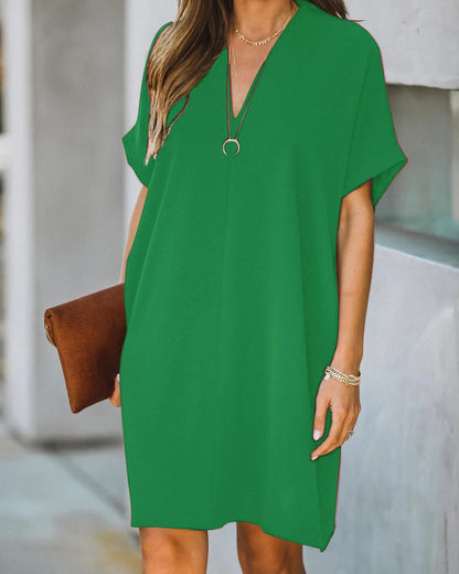 LowriDress I Jurk Met V-hals Voor Dames