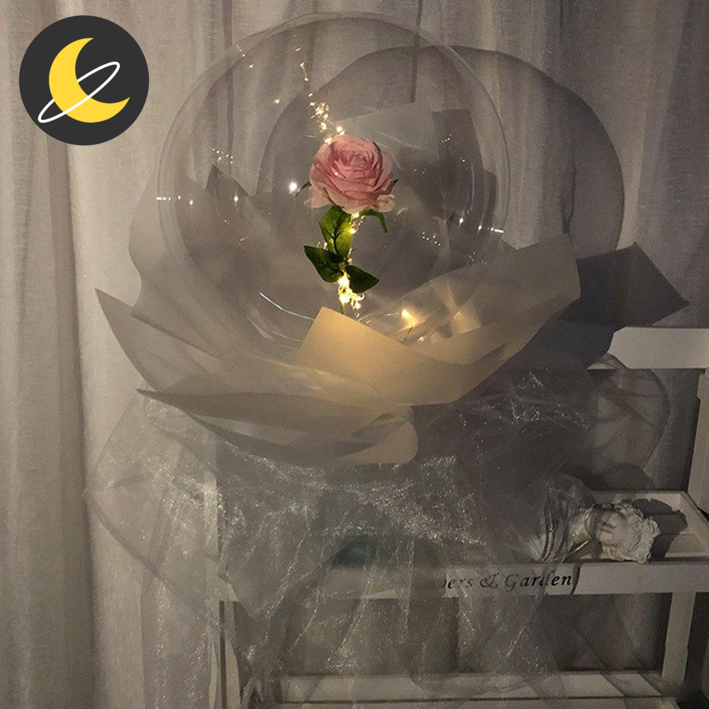 Nightly Wish Rose Balloon