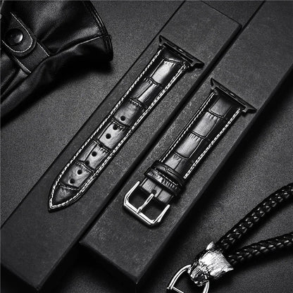 Crocolassi Band Collection for Apple Watch Series 1, 2, 3, 4, 5, 6, 7, 8, SE, Ultra 1 & 2 - Designed by JesseVance Milan