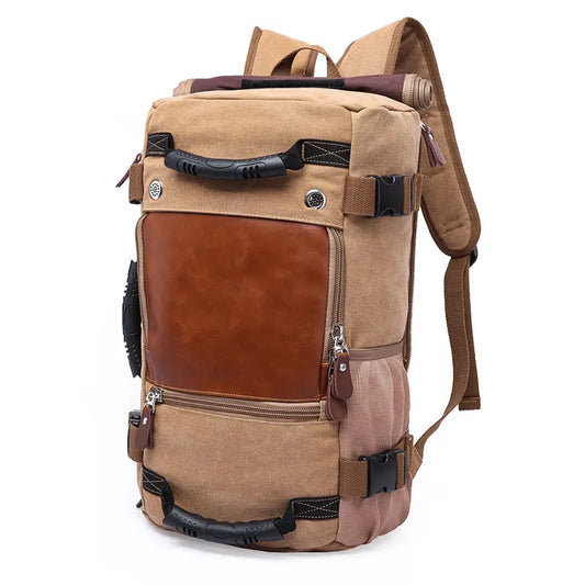 Journeyman Duffel Backpack – Waterproof, Spacious,  Timeless Appeal: Made for Adventures in the Forest, Beach, Airport,  Streets