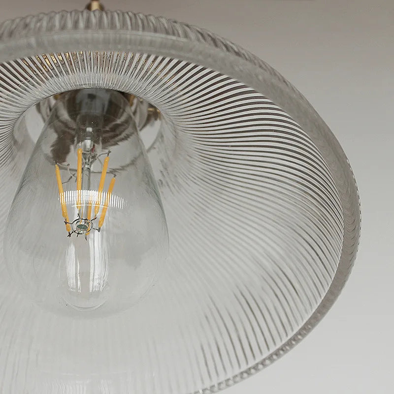 Virelian - Nordic Glas Hanglamp Met Koper