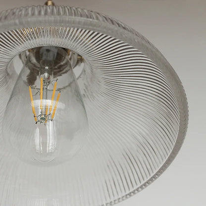 Virelian - Nordic Glas Hanglamp Met Koper