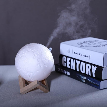 Air Purifier with Humidifier and Moonlight Effect – Dual-Function Device for Clean Air and Ambient Lighting