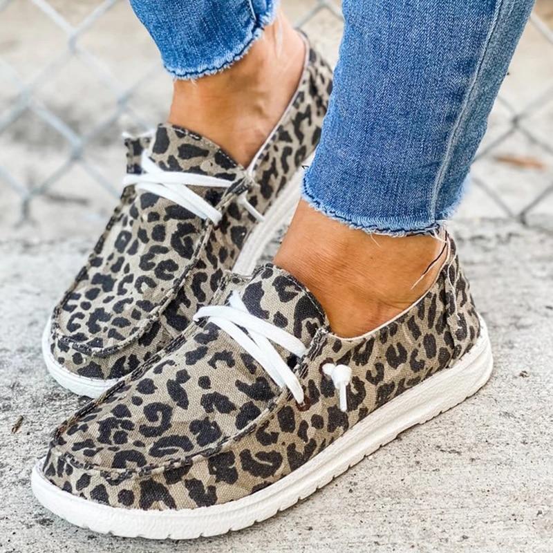 Ava - Chaussures à enfiler chic Toile respirante, design minimaliste