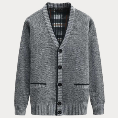 Claus | V-Ausschnitt Strickjacke für Herren
