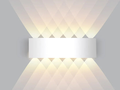 Innen-LED-Wandleuchte mit Auf-Ab-Licht – Warmweiß