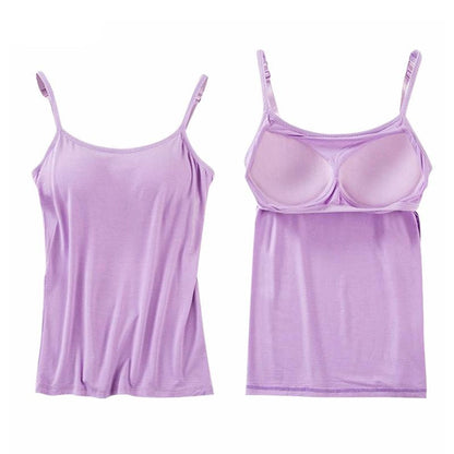 CasualChic™ top with built-in bra