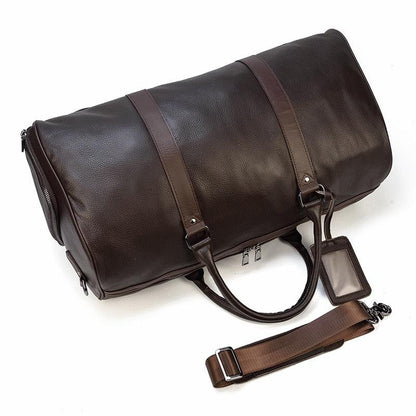 Genuine Leather Weekender Bag
