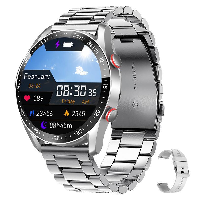 Gezondheid Smartwatch met Glucose Tracking, Waterdicht Ontwerp & Groot HD Scherm