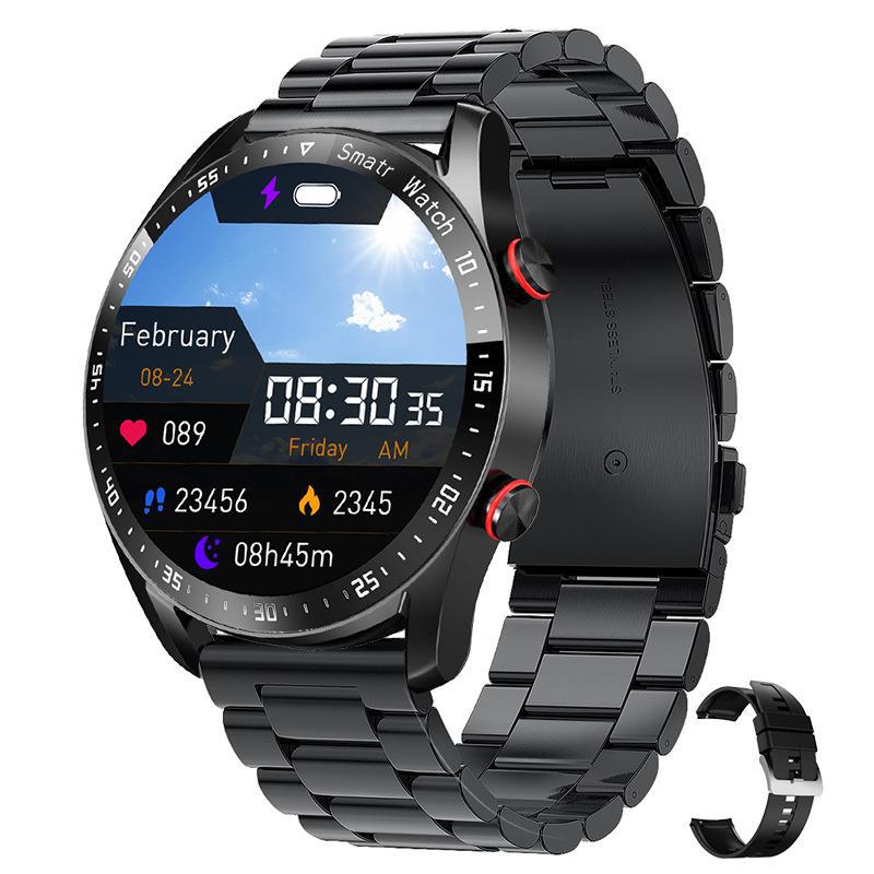 Gezondheid Smartwatch met Glucose Tracking, Waterdicht Ontwerp & Groot HD Scherm