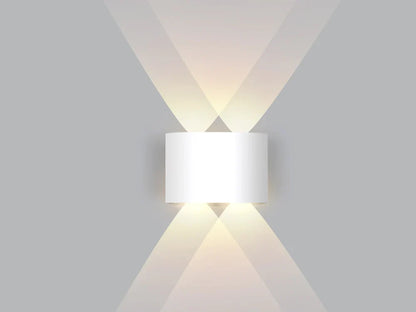 Innen-LED-Wandleuchte mit Auf-Ab-Licht – Warmweiß
