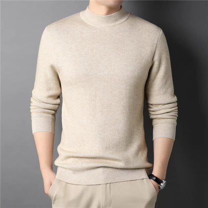 Sylvenor | Premium heren coltrui – Slim fit, lange mouwen, hooggesloten trui