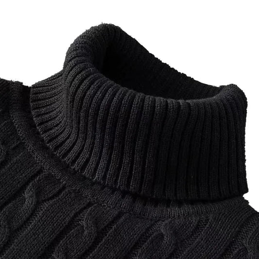 Heidi | Men's Turtleneck Sweater in Fluffy Fabric 0