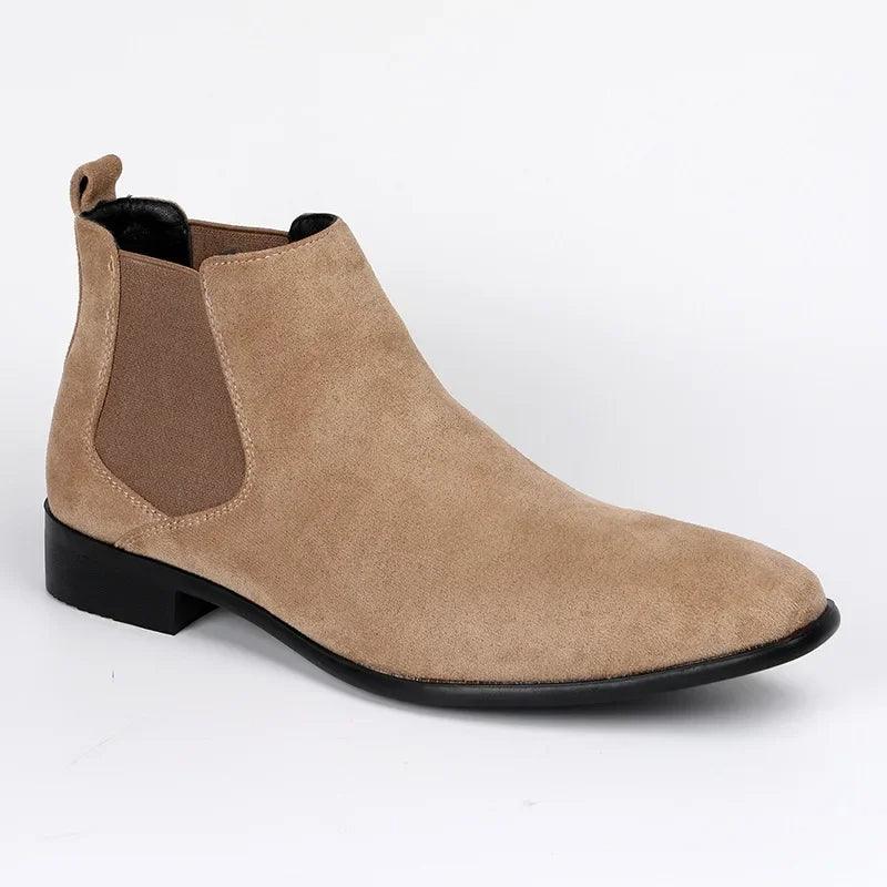 Bottes Chelsea pour hommes | Faux daim, design intemporel