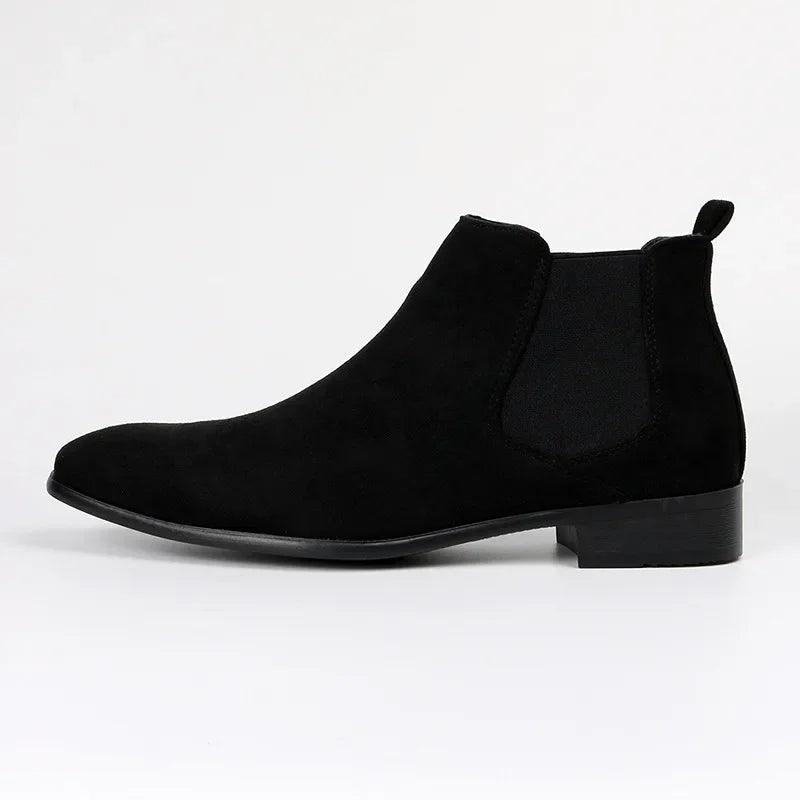 Bottes Chelsea pour hommes | Faux daim, design intemporel