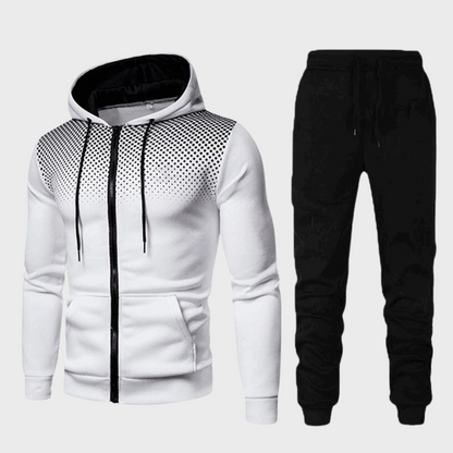 Aydan | Men casual Tracksuit set z bluza z kapturem
